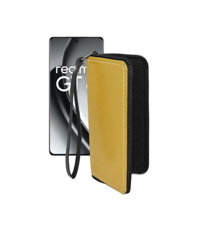 Чохол-гаманець з екошкіри для телефону Realme GT6