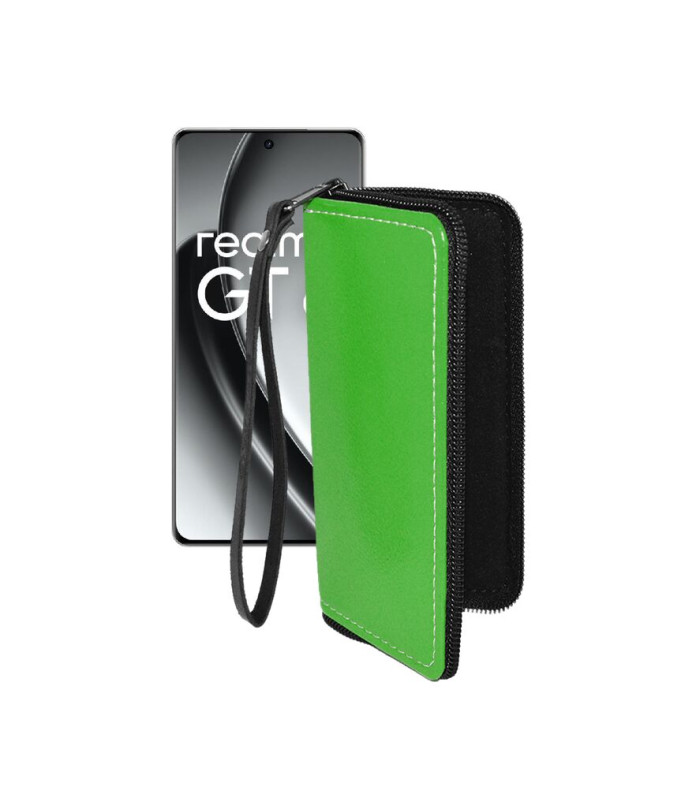 Чохол-гаманець з екошкіри для телефону Realme GT6