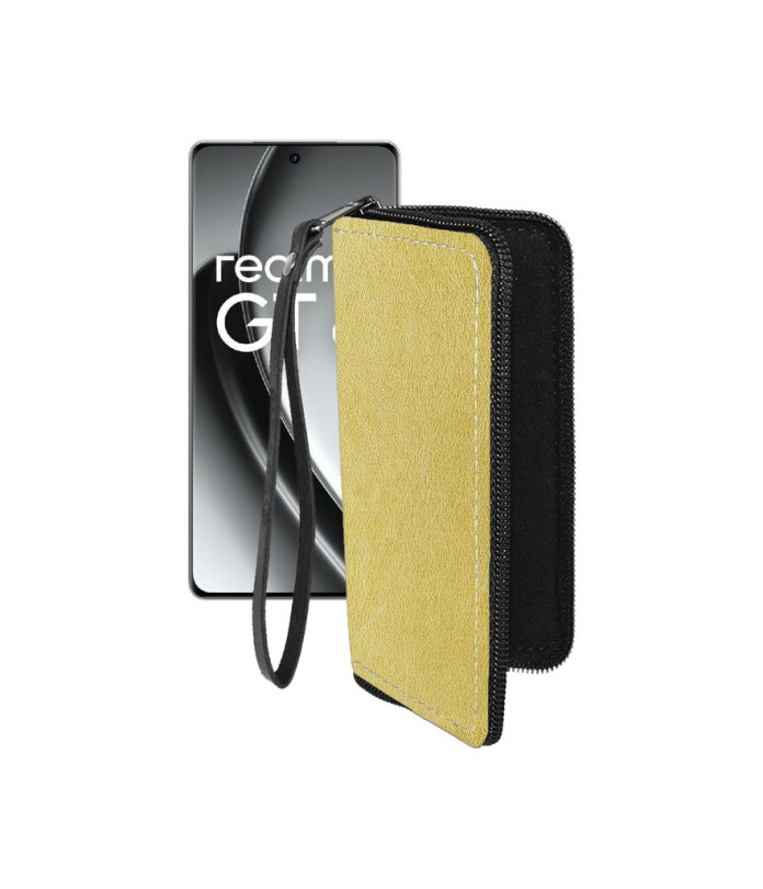 Чохол-гаманець з екошкіри для телефону Realme GT6