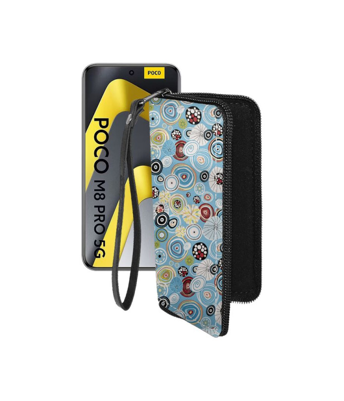 Чохол-гаманець з екошкіри для телефону Xiaomi Poco M8 Pro 5G