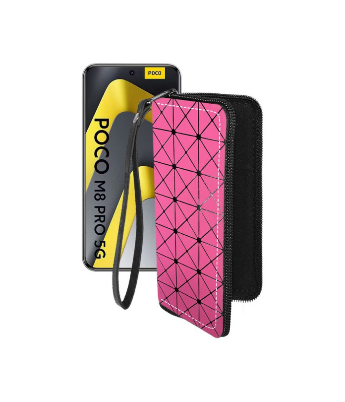 Чохол-гаманець з екошкіри для телефону Xiaomi Poco M8 Pro 5G