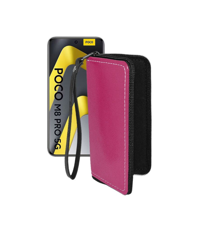 Чохол-гаманець з екошкіри для телефону Xiaomi Poco M8 Pro 5G