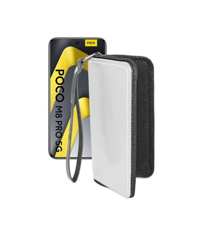 Чохол-гаманець з екошкіри для телефону Xiaomi Poco M8 Pro 5G