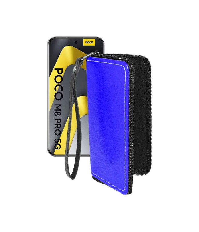 Чохол-гаманець з екошкіри для телефону Xiaomi Poco M8 Pro 5G