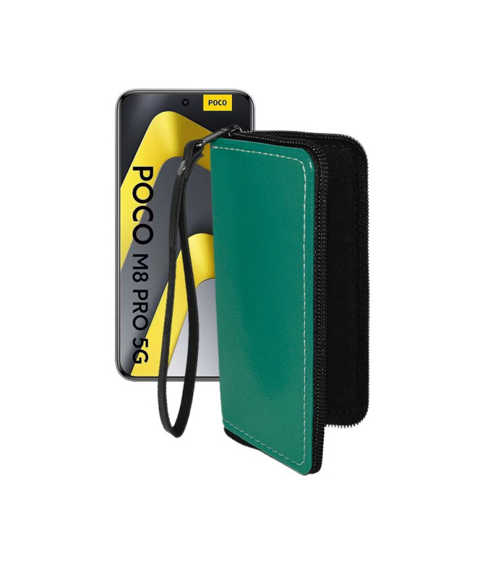 Чохол-гаманець з екошкіри для телефону Xiaomi Poco M8 Pro 5G