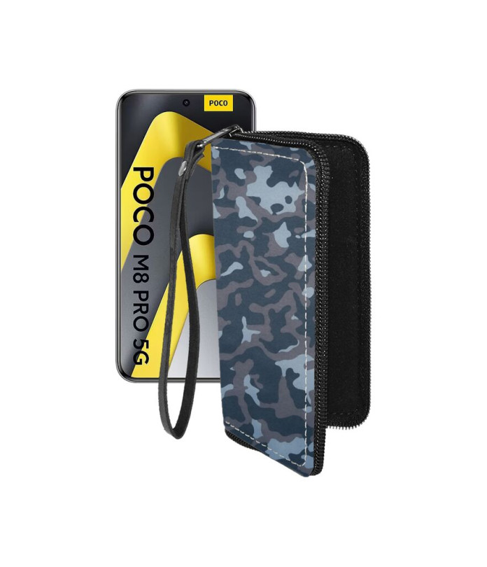 Чохол-гаманець з екошкіри для телефону Xiaomi Poco M8 Pro 5G