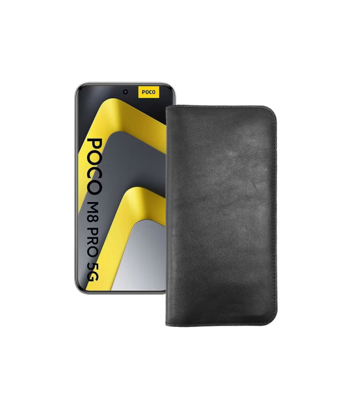 Портмоне з шкіри для телефону Xiaomi Poco M8 Pro 5G