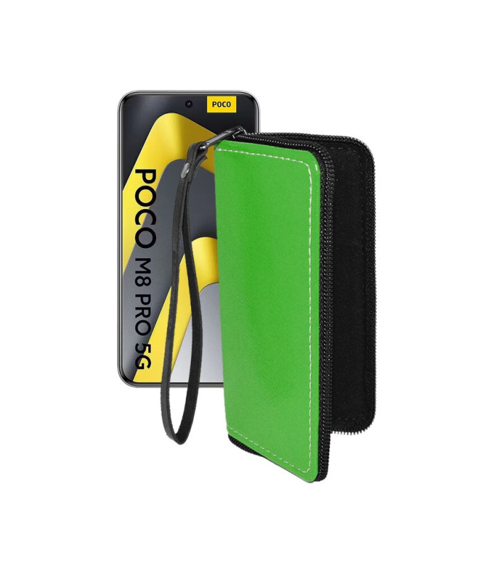 Чохол-гаманець з екошкіри для телефону Xiaomi Poco M8 Pro 5G