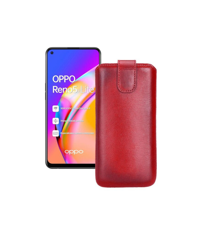 Витяжка зі шкіри для телефону OPPO Reno 5 lite