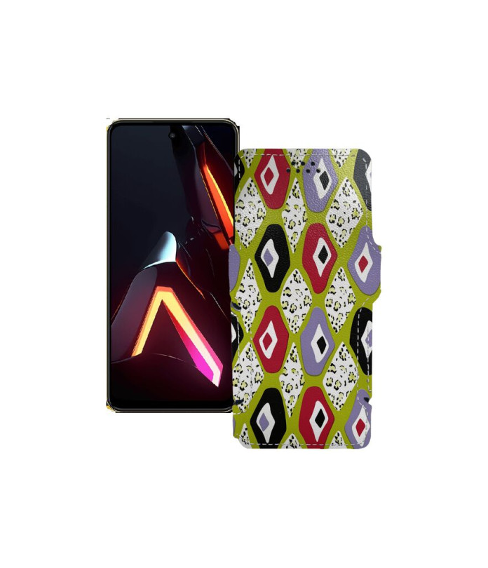 Чохол-книжка з екошкіри для телефону ZTE Nubia Neo 3 5G