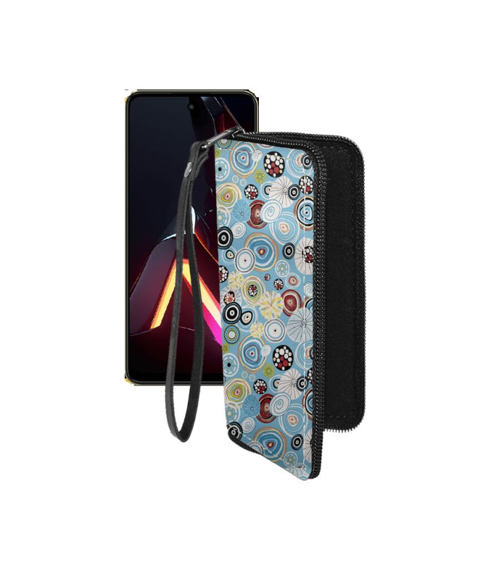 Чохол-гаманець з екошкіри для телефону ZTE Nubia Neo 3 5G