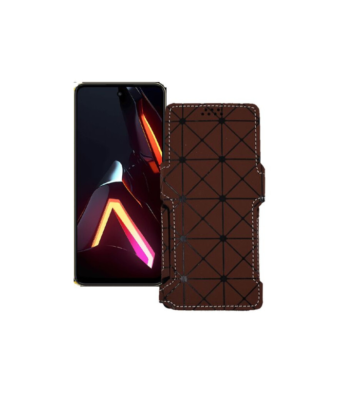 Чохол-книжка з екошкіри для телефону ZTE Nubia Neo 3 5G