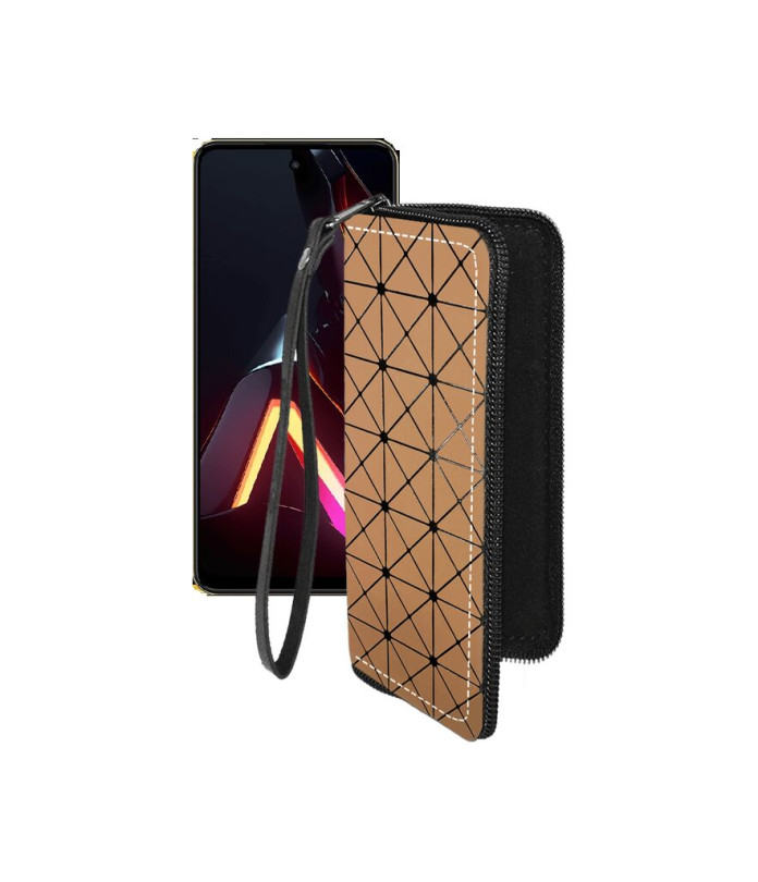 Чохол-гаманець з екошкіри для телефону ZTE Nubia Neo 3 5G