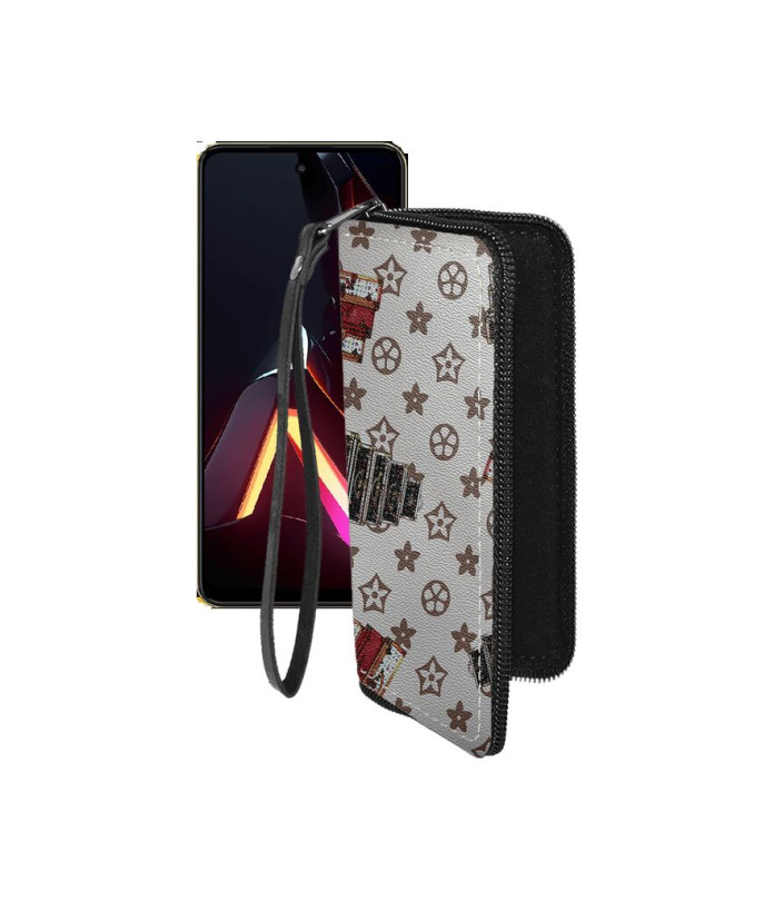 Чохол-гаманець з екошкіри для телефону ZTE Nubia Neo 3 5G