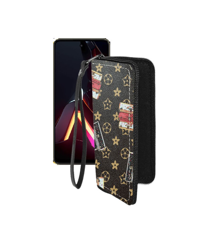 Чохол-гаманець з екошкіри для телефону ZTE Nubia Neo 3 5G