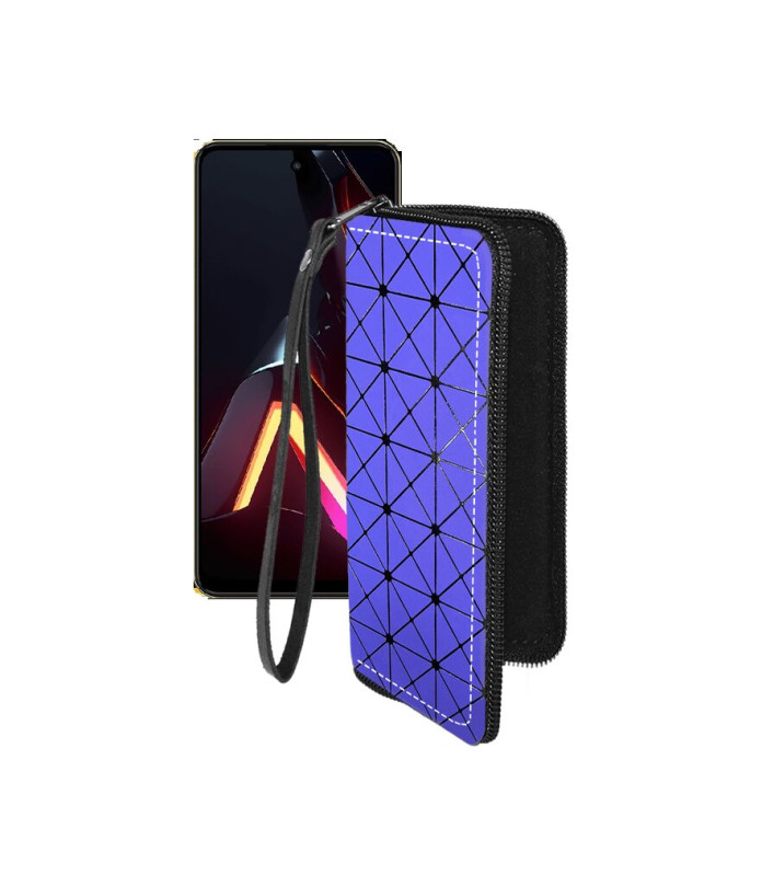 Чохол-гаманець з екошкіри для телефону ZTE Nubia Neo 3 5G