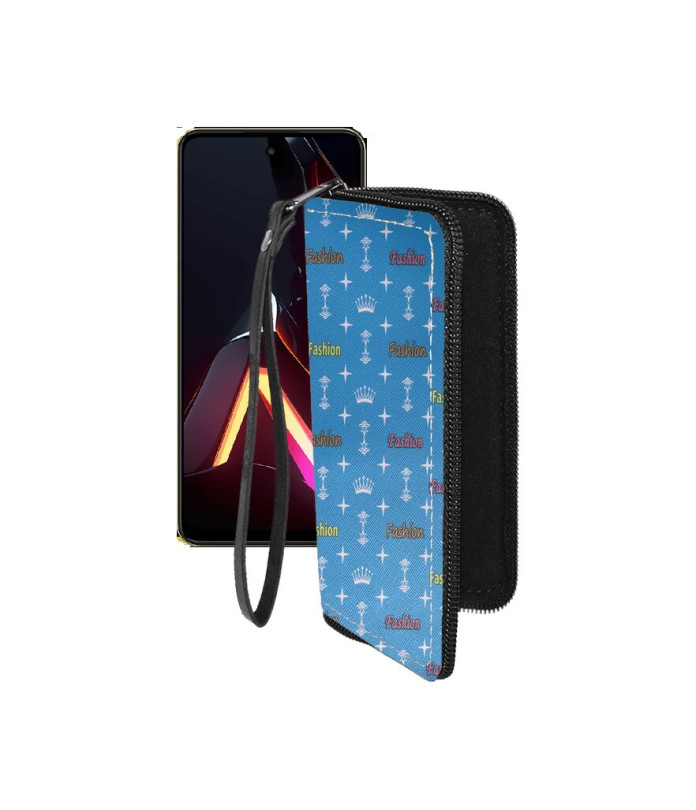 Чохол-гаманець з екошкіри для телефону ZTE Nubia Neo 3 5G