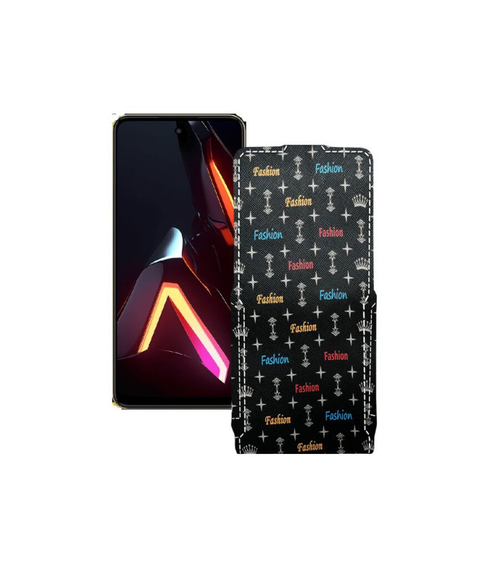 Чохол-флип з екошкіри для телефону ZTE Nubia Neo 3 5G