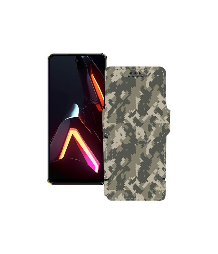 Чохол-книжка з екошкіри для телефону ZTE Nubia Neo 3 5G