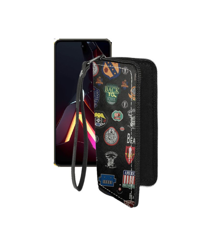 Чохол-гаманець з екошкіри для телефону ZTE Nubia Neo 3 5G