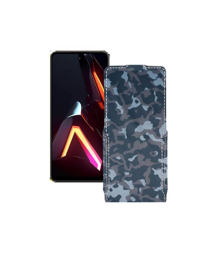 Чохол-флип з екошкіри для телефону ZTE Nubia Neo 3 5G