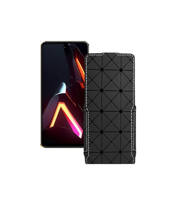 Чохол-флип з екошкіри для телефону ZTE Nubia Neo 3 5G