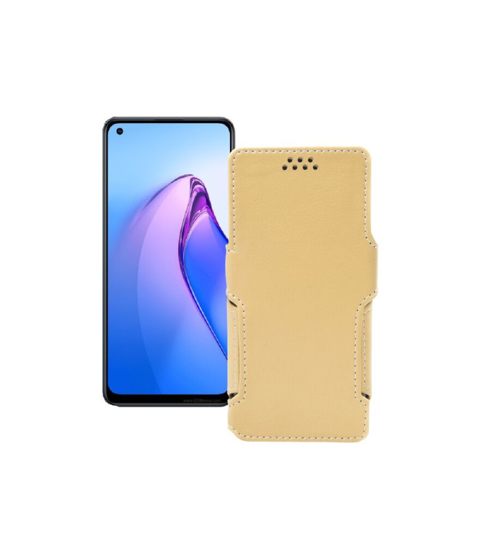 Чохол-книжка з екошкіри для телефону OPPO Reno8 Z 5G