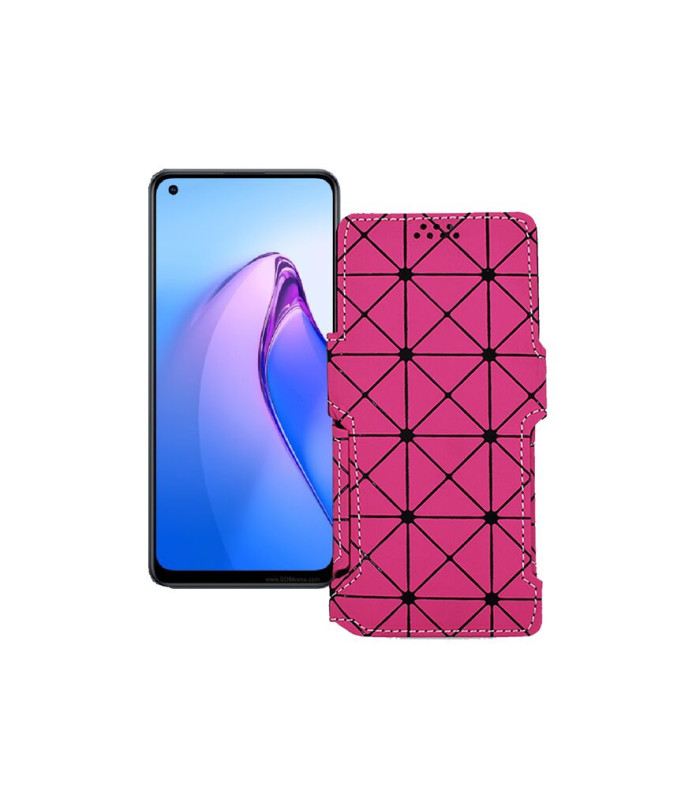 Чохол-книжка з екошкіри для телефону OPPO Reno8 Z 5G