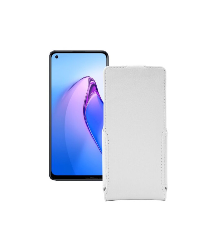 Чохол-флип з екошкіри для телефону OPPO Reno8 Z 5G