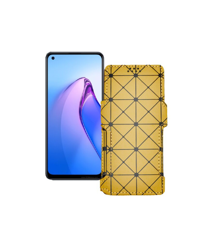 Чохол-книжка з екошкіри для телефону OPPO Reno8 Z 5G