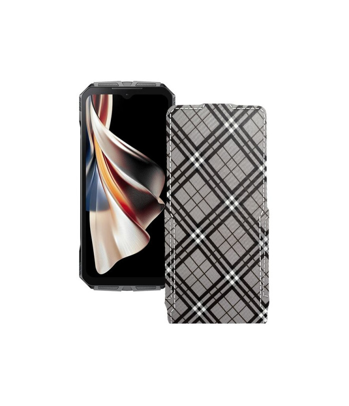 Чохол-флип з екошкіри для телефону Doogee S Cyber