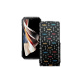 Чохол-флип з екошкіри для телефону Doogee S Cyber