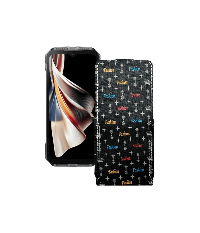 Чохол-флип з екошкіри для телефону Doogee S Cyber