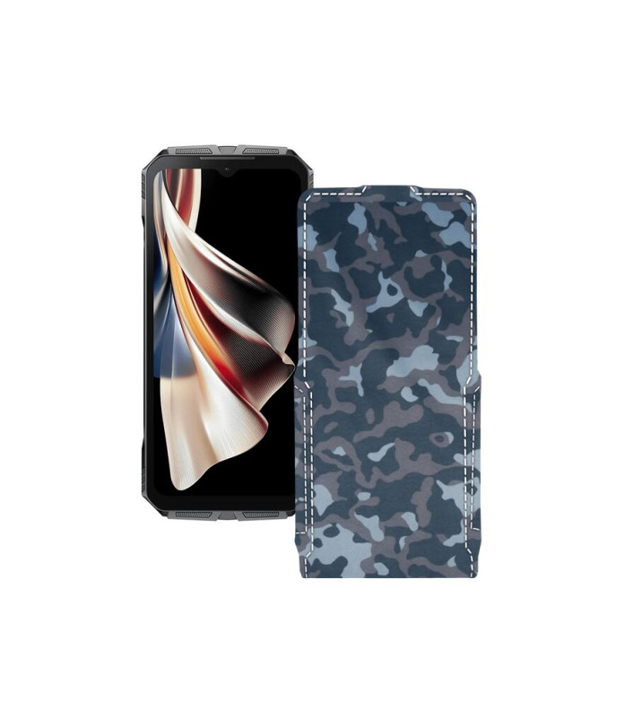 Чохол-флип з екошкіри для телефону Doogee S Cyber