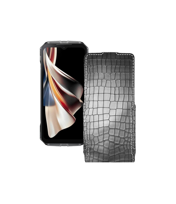 Чохол-флип з екошкіри для телефону Doogee S Cyber