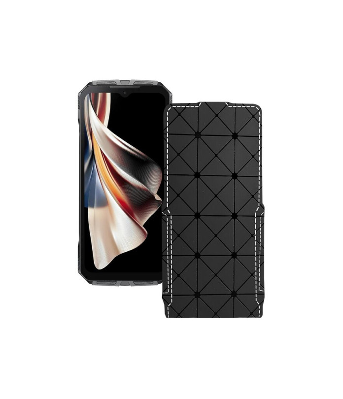 Чохол-флип з екошкіри для телефону Doogee S Cyber