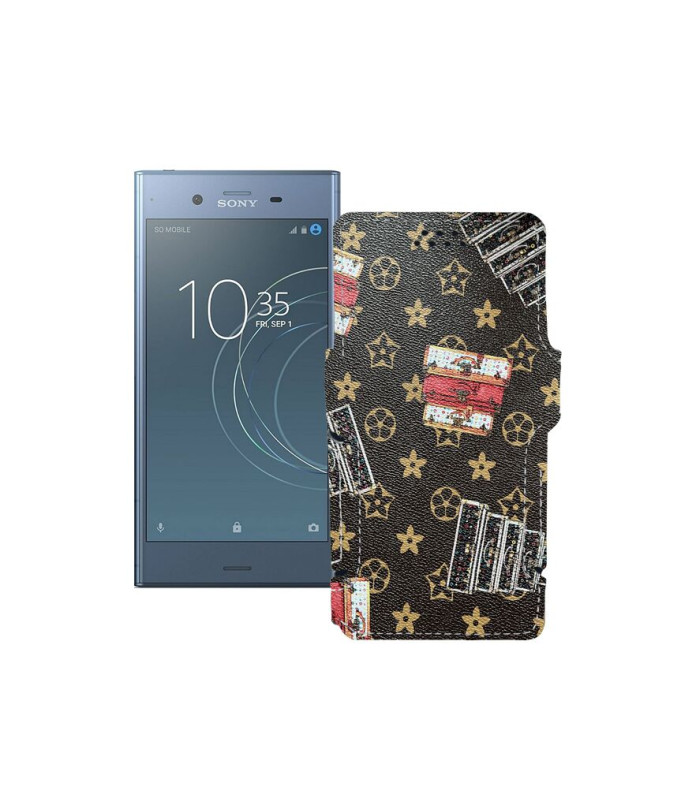 Чохол-книжка з екошкіри для телефону Sony Xperia XZ1