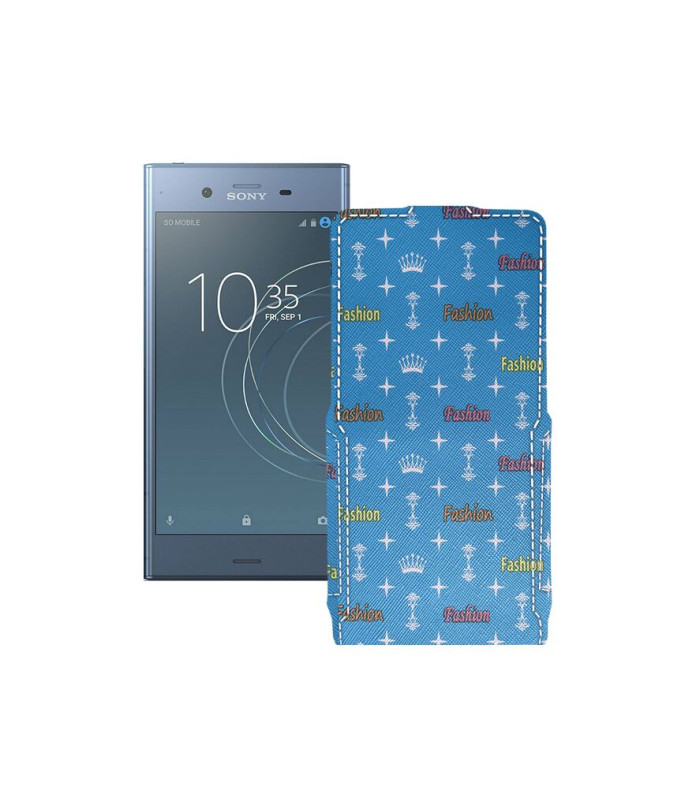 Чохол-флип з екошкіри для телефону Sony Xperia XZ1