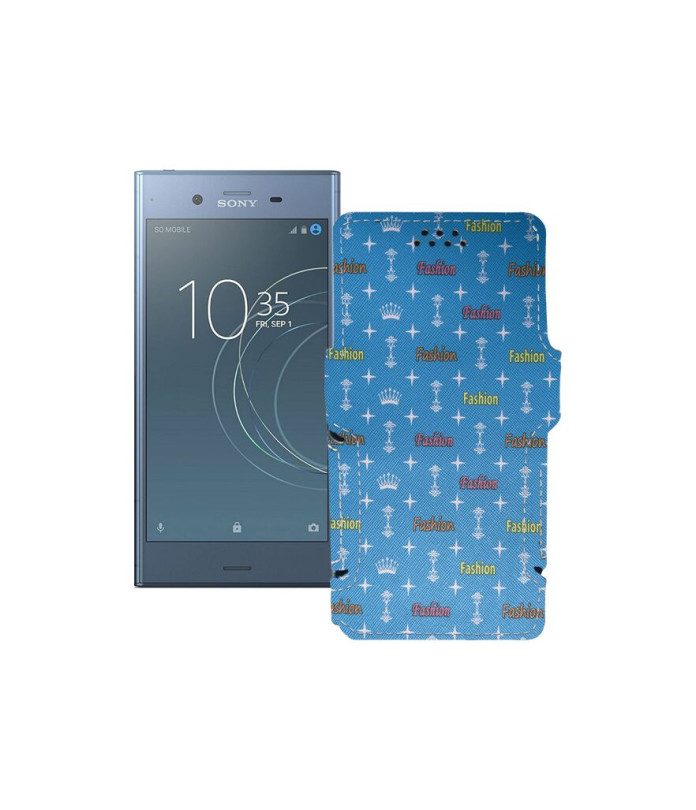 Чохол-книжка з екошкіри для телефону Sony Xperia XZ1