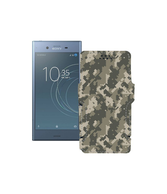 Чохол-книжка з екошкіри для телефону Sony Xperia XZ1