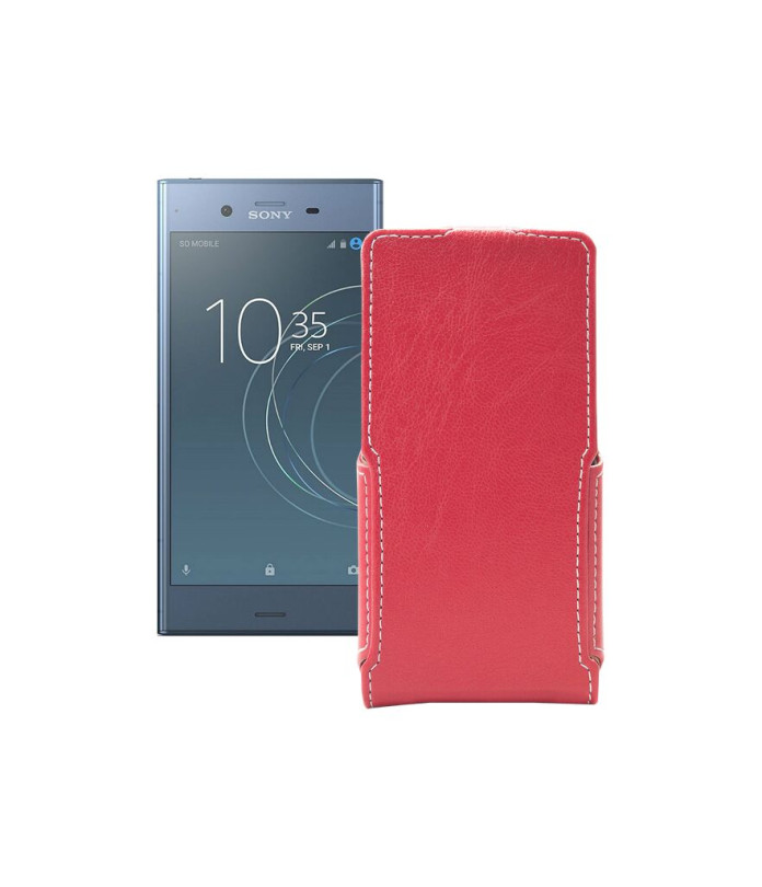 Чохол-флип з екошкіри для телефону Sony Xperia XZ1