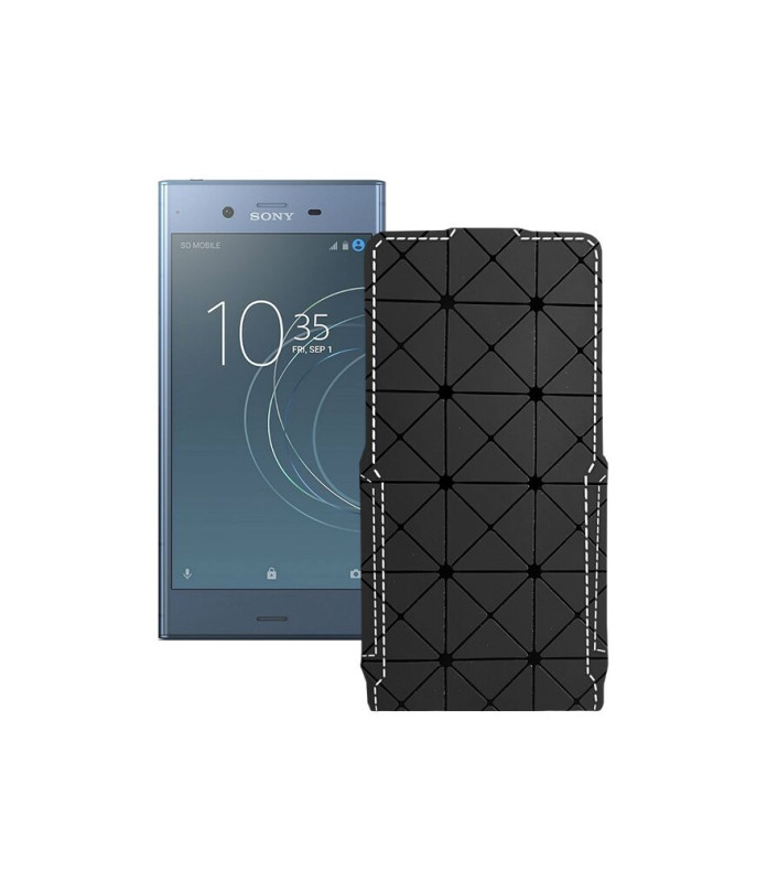 Чохол-флип з екошкіри для телефону Sony Xperia XZ1