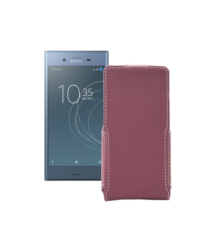 Чохол-флип з екошкіри для телефону Sony Xperia XZ1