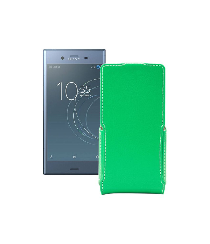 Чохол-флип з екошкіри для телефону Sony Xperia XZ1