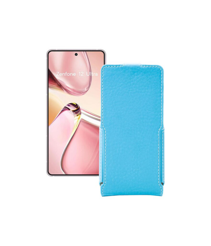 Чохол-флип з екошкіри для телефону Asus Zenfone 12 Ultra