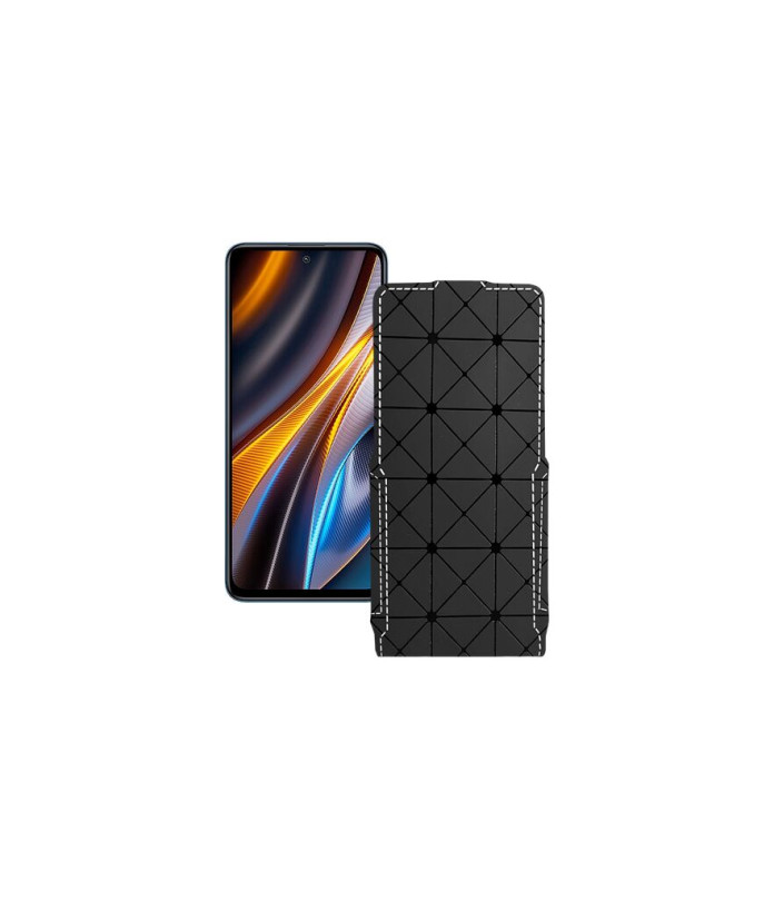 Чохол-флип з екошкіри для телефону Xiaomi Poco X4 GT