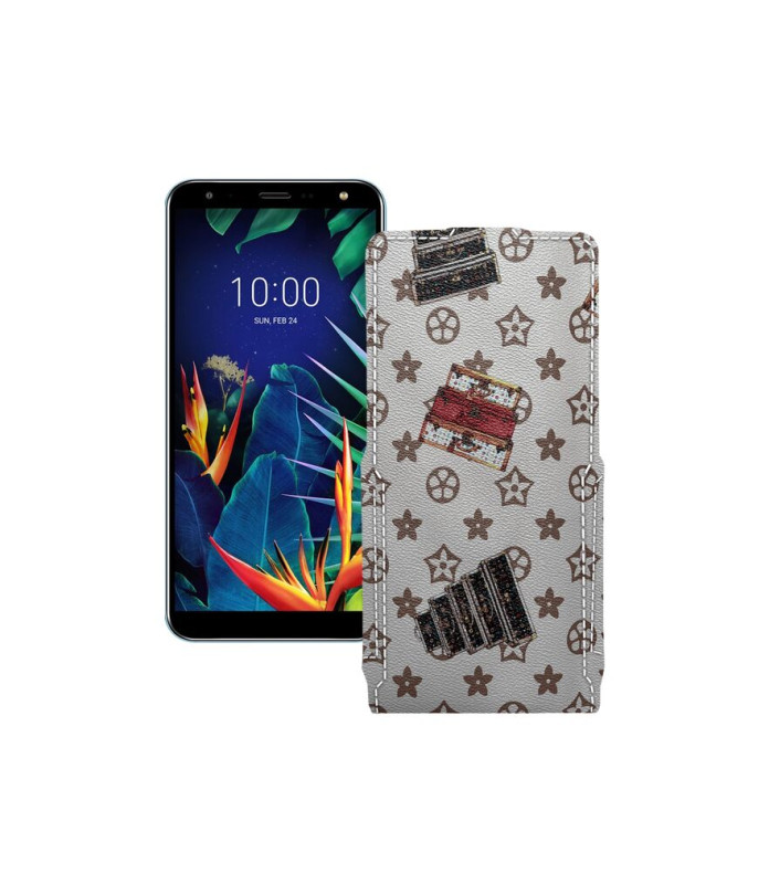 Чохол-флип з екошкіри для телефону LG K40