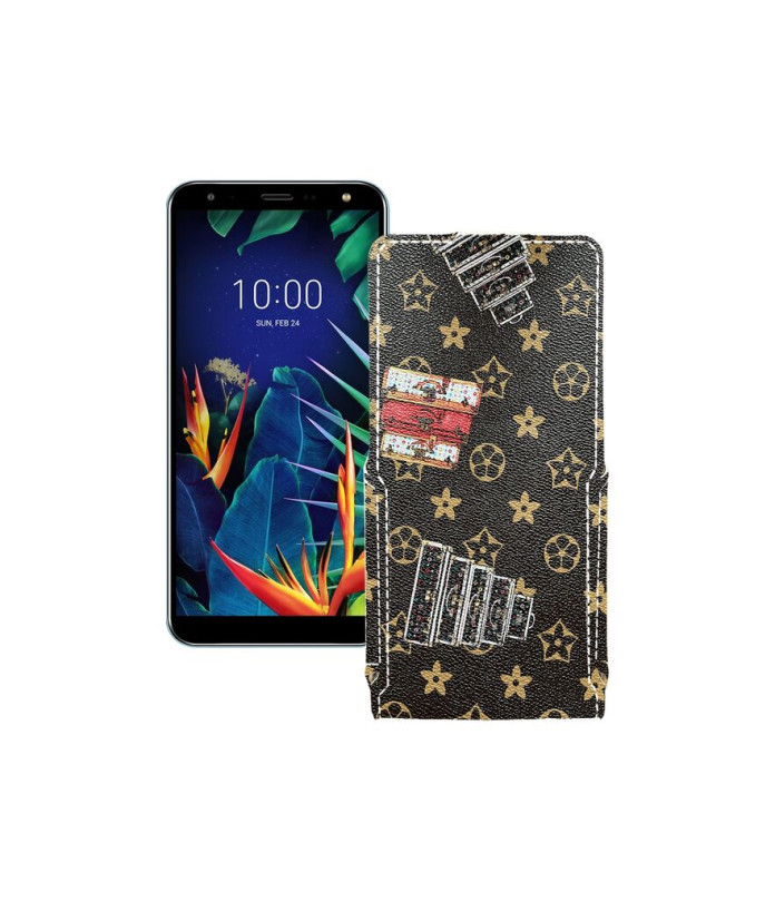 Чохол-флип з екошкіри для телефону LG K40