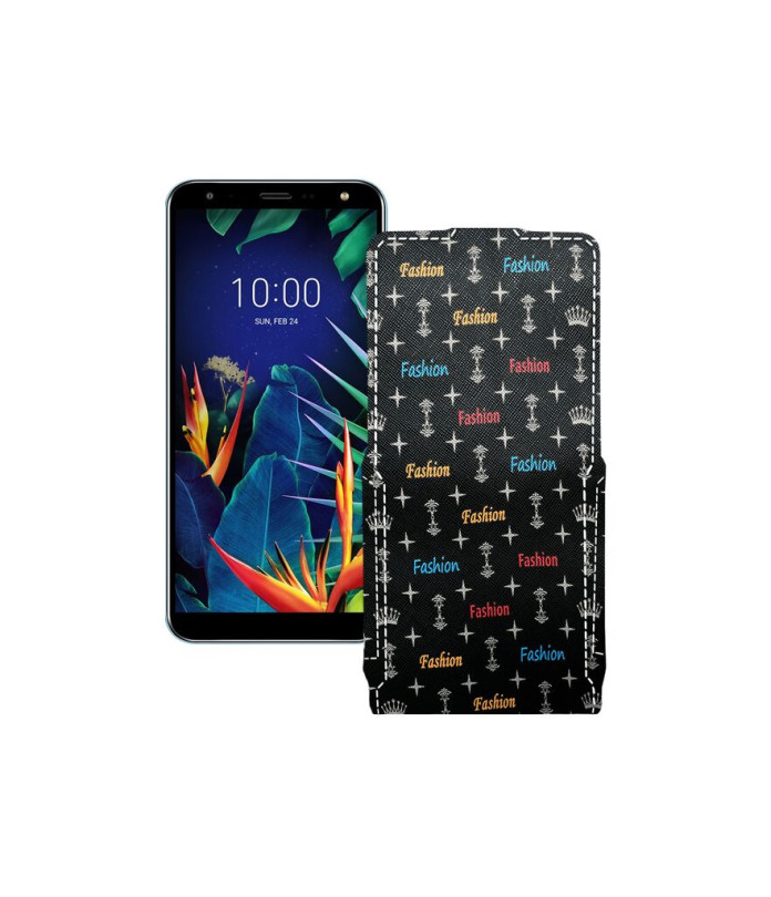 Чохол-флип з екошкіри для телефону LG K40