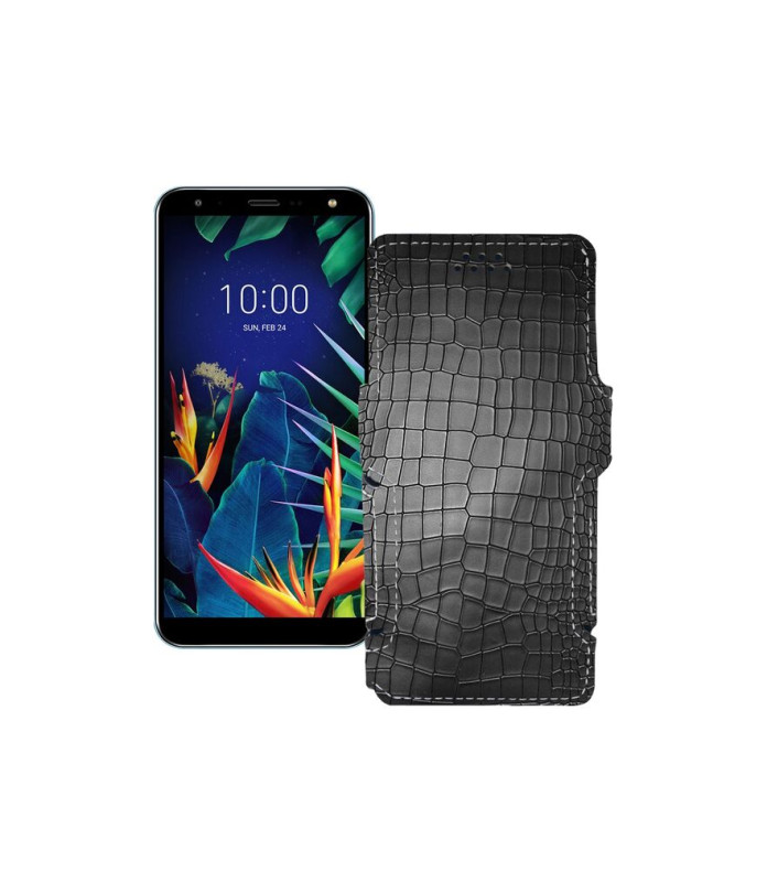 Чохол-книжка з екошкіри для телефону LG K40